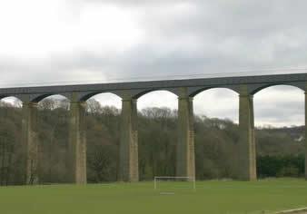 The Pontcysyllte Aqueduct